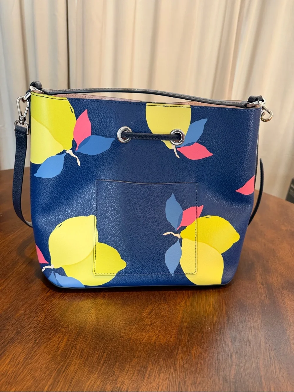 Blue Lemon Kate Spade Leather Purse